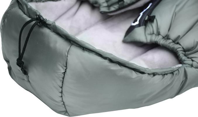 Actual product image Cottonmoose Footmuff North Moose Logo Grey