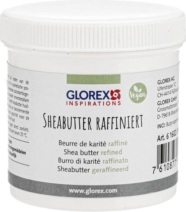 Nährwerte und Zutaten Glorex Shea raffiniert (Körpercreme, 100 ml)