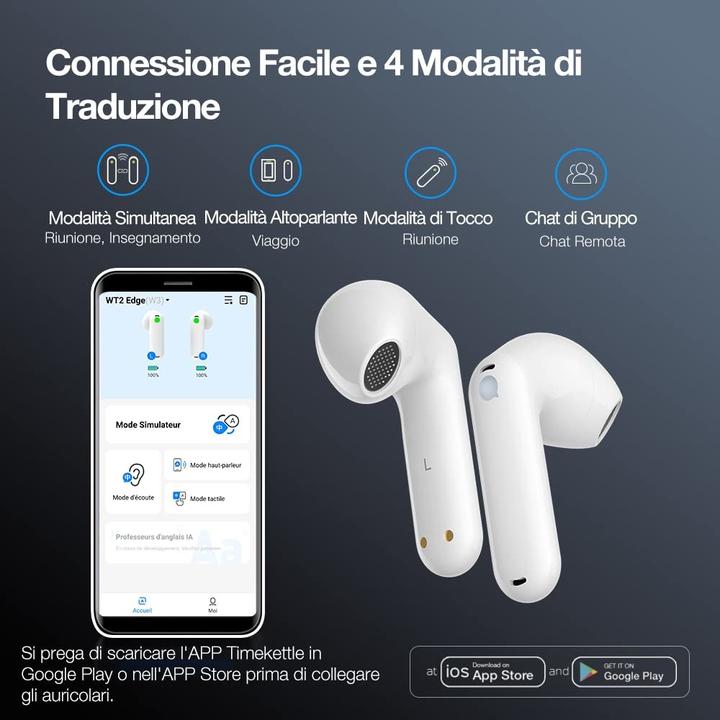 Image du produit Timekettle WT2 Edge Echtzeit- Traducteur (version hors ligne)