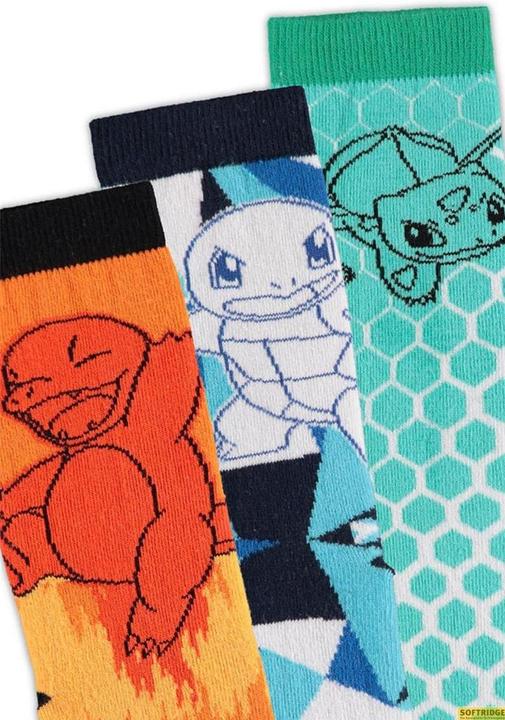 Immagine prodotto Difuzed Pokemon confezione 3 paia di scarpe da ginnastica taglia 39-42 (confezione da 3, 39 - 42)