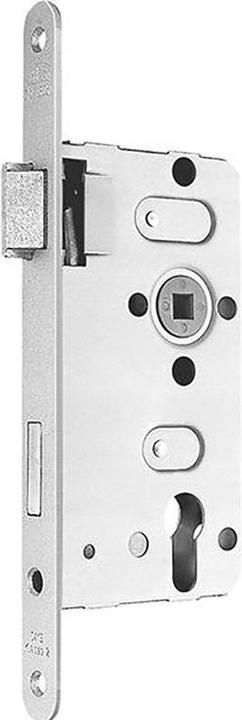 Produktbild BKS Zimmertür-Einsteckschloss 0415 PZW 18/ 55/72/8 mm DIN links silber abgerundet Klasse 2 Zinkdruckg... (Einsteckschloss)