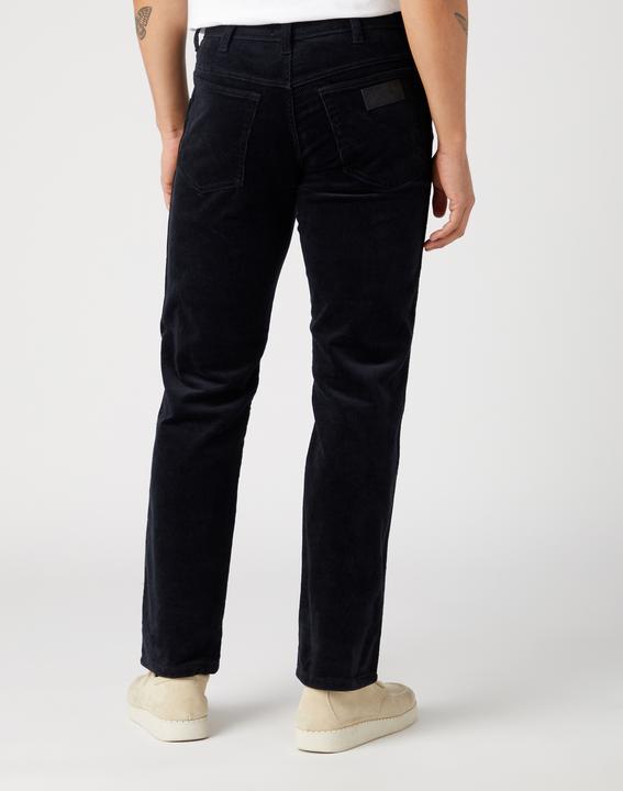 Produktbild Wrangler Greensboro (New Arizona) Cord Pant Straight Fit Bla (W42/L32)