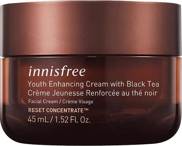 Immagine prodotto Innisfree Crema al tè nero per migliorare la giovinezza 45ml (45 ml, Crema 24h)