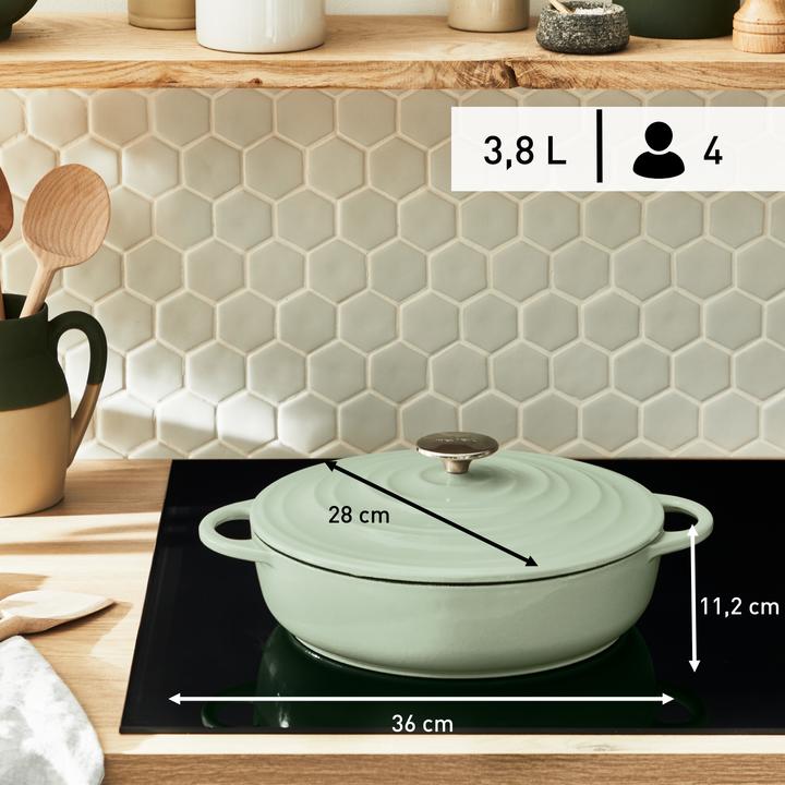 Image du produit Tefal LOV cocotte (28 cm, Cocotte + faitout, Casserole, Fonte)