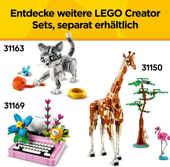 Immagine prodotto LEGO Wilde Tiere: Pandafamilie (31165, LEGO Creator 3-in-1)