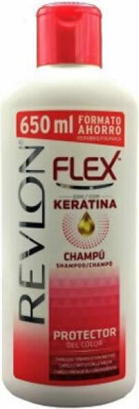 Produktbild Revlon Professional FLEX KERATIN shampoo dyed&highlighted hair 650 ml (650 ml, Flüssiges Shampoo)