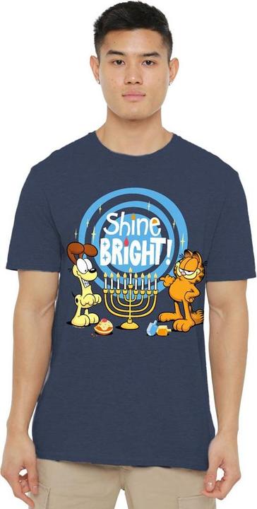 Produktbild Garfield Shine Bright For Hanukkah TShirt (L)