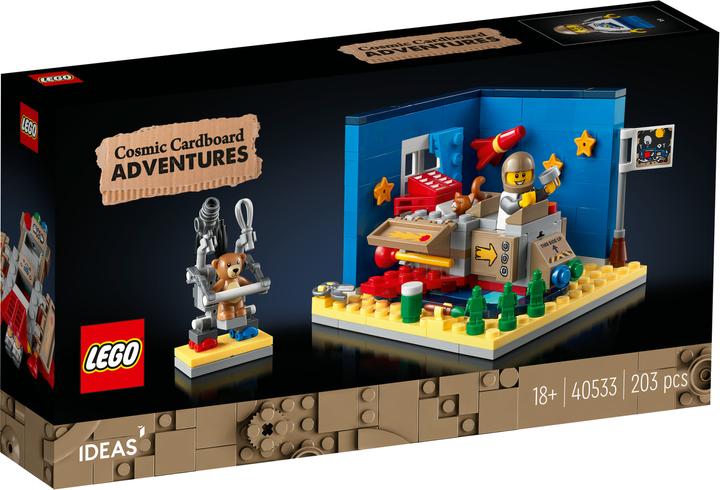 Image du produit LEGO Ideas Abenteuer im Astronauten-Kinderzimmer 40533 (40533, LEGO Ideas)