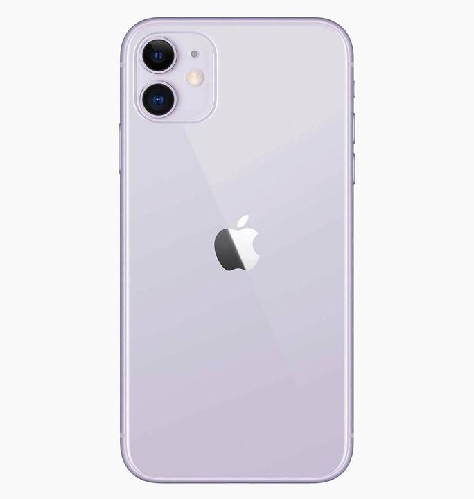 Actual product image Forza Refurbished iPhone 11 (64 GB, Lilac, 6.10", 12 Mpx, Dual SIM, C / Good)