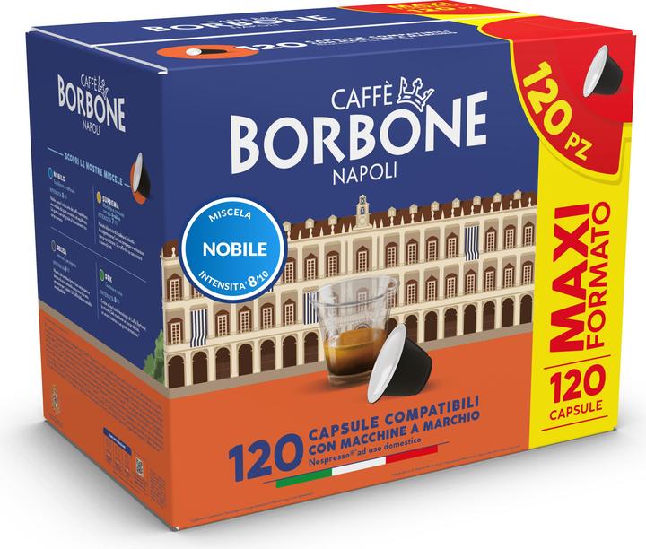 Actual product image Caffè Borbone REBBLUNOBILE120P (120 x Port.)