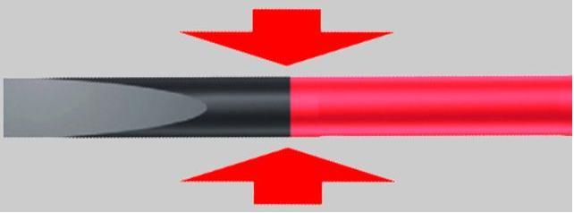 Actual product image Wera Electrician's screwdriver range, 5-piece for slotted and Phillips, fully insulated