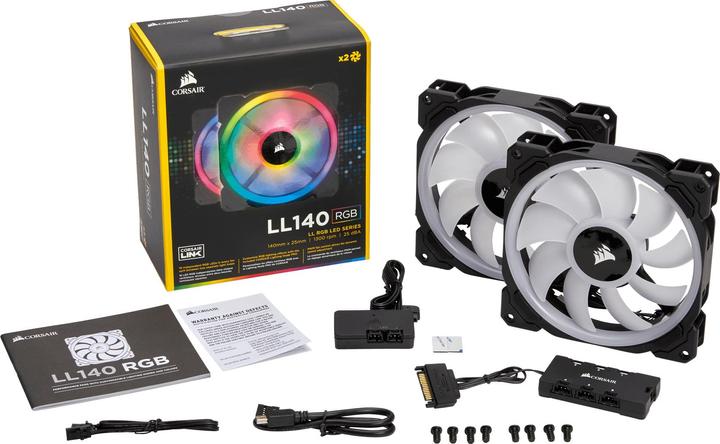Produktbild Corsair Ll140 (140 mm, 2 x)
