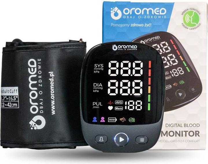 Produktbild Oromed Ciśnieniomierz naramienny ORO-N14 COMFORT (Blutdruckmessgerät Oberarm)