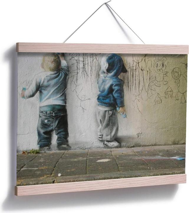 Actual product image Trenddeko Boys drawing (40 x 30 cm)