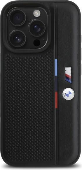 Immagine prodotto BMW BMHCP16X23PUPVK Custodia rigida per iPhone 16 Pro Max 6,9" in pelle/nero M Linea di dettaglio (Apple iPhone 16 Pro Max)