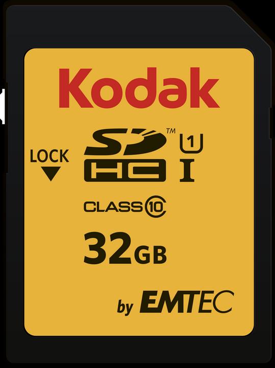 Actual product image Kodak SDHC 32GB Class10 U1 (32 GB, SDHC, U1, UHS-I)