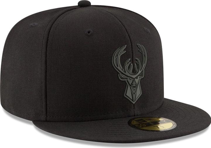 New Era 59Fifty Cap - NBA BLACK Milwaukee Bucks - 7
