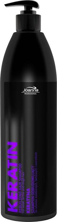 Actual product image Joanna Professional Keratin Shampoo for Weak Hair with Active Hair Growth Complex 1000ml (Liquid shampoo)