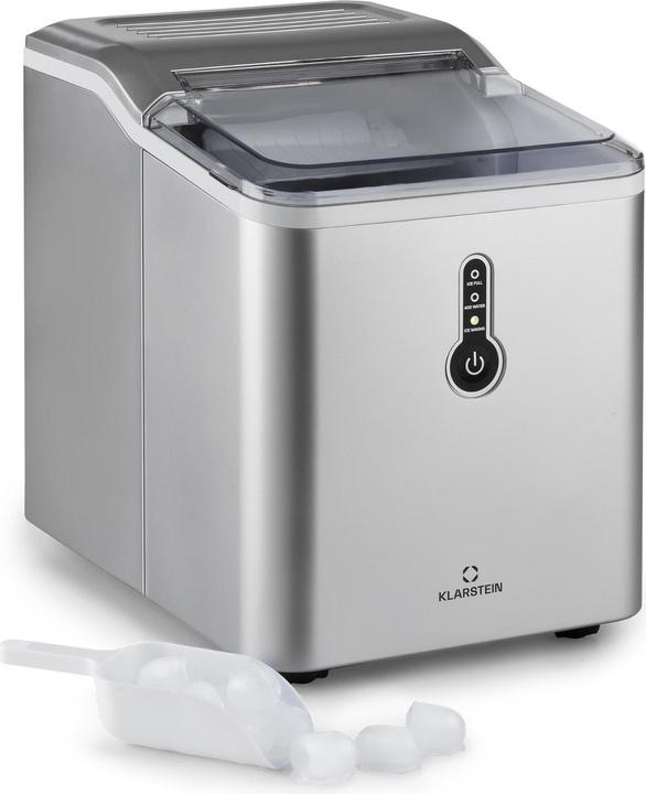 Produktbild Klarstein Chillout Eiswürfelmaschine, Silber