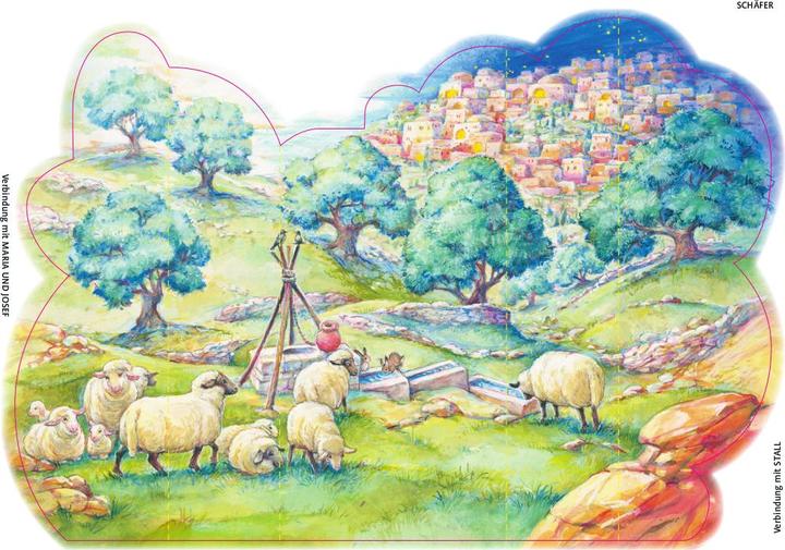 Actual product image Peters:Mary and Joseph on the way to