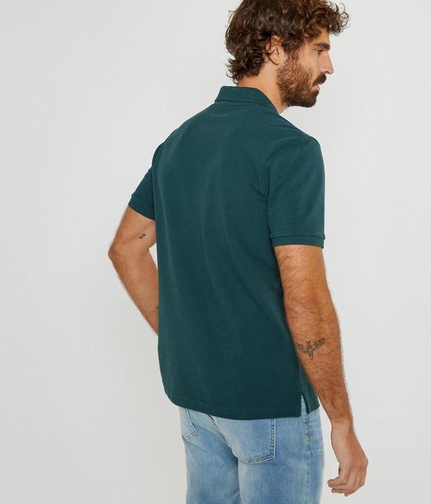 Actual product image La Redoute Collections Signature polo shirt with short sleeves (M)