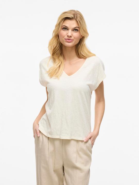 Actual product image Vila Flügelärmel Top mit V-Ausschnitt (M)