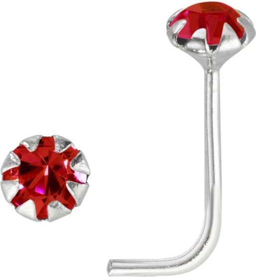Actual product image Bijouteria Nose piercing (Silver 925, Crystal)