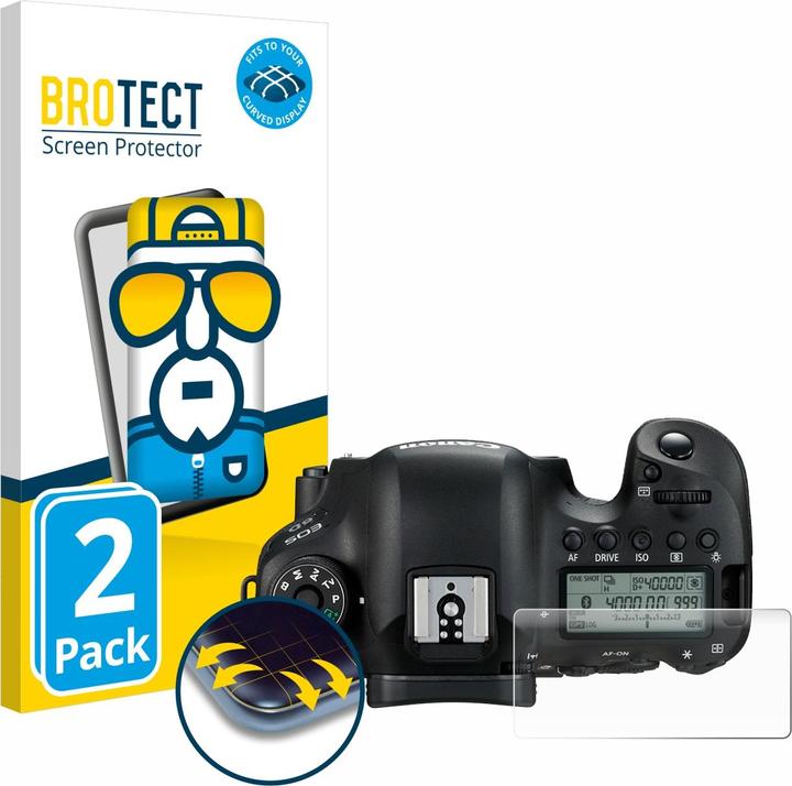 Produktbild BROTECT Full-Screen Displayschutz (Displayschutz, EOS 6D)