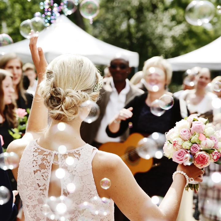 Immagine prodotto Relaxdays Matrimonio con le bolle