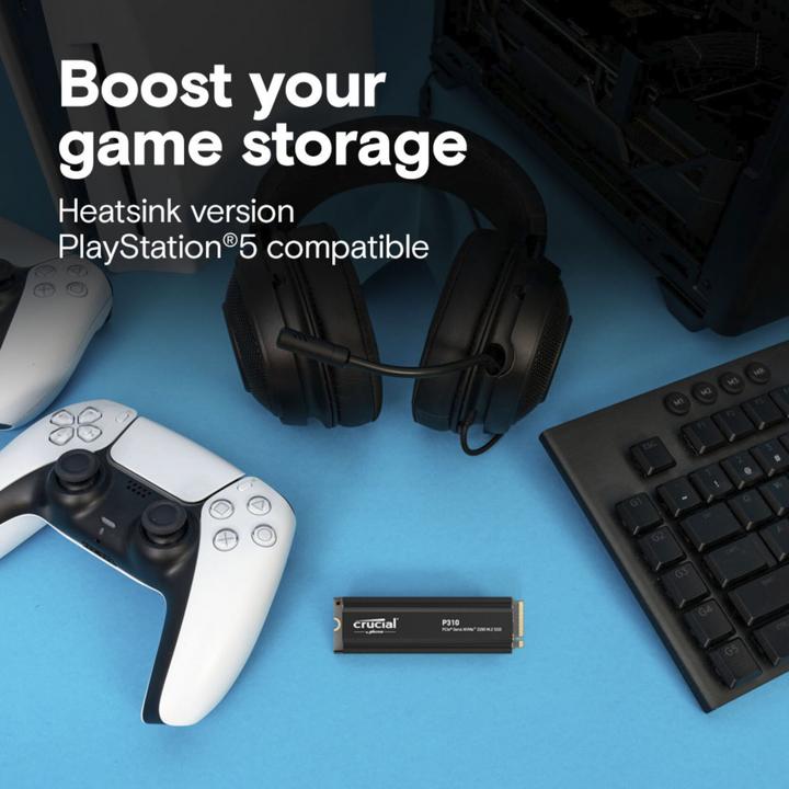 Produktbild Crucial P310 mit Heatsink (2048 GB, M.2 2280)