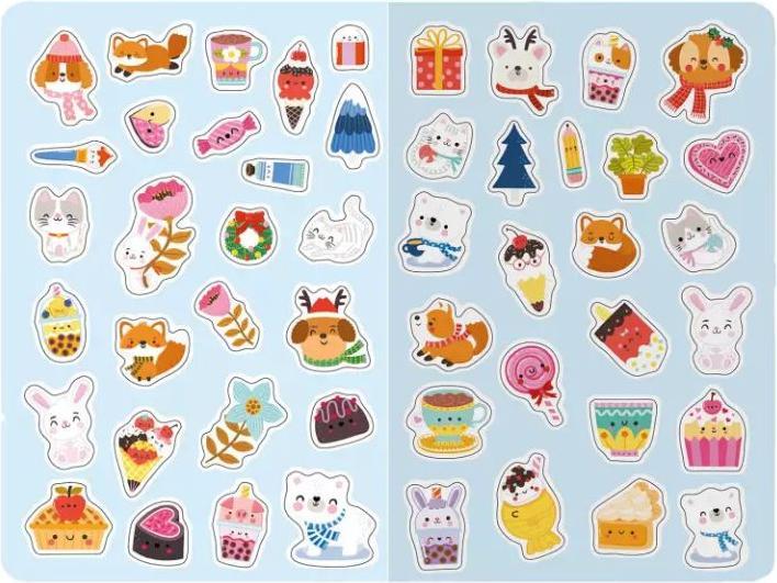 Immagine prodotto Auzou France Mon année super kawaii 2024-2025 : avec des stickers inclus!