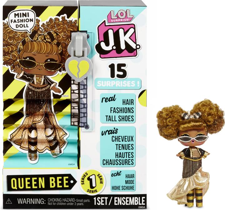Produktbild MGA LOL JK Mini Fashion Doll QUEEN BEE