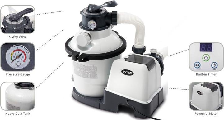 Actual product image Intex Crystal Clear