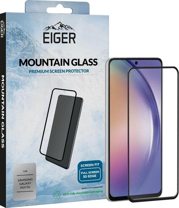 Eiger Mountain Glass Clear Edge (1 Piece, Samsung Galaxy A54 5G)
