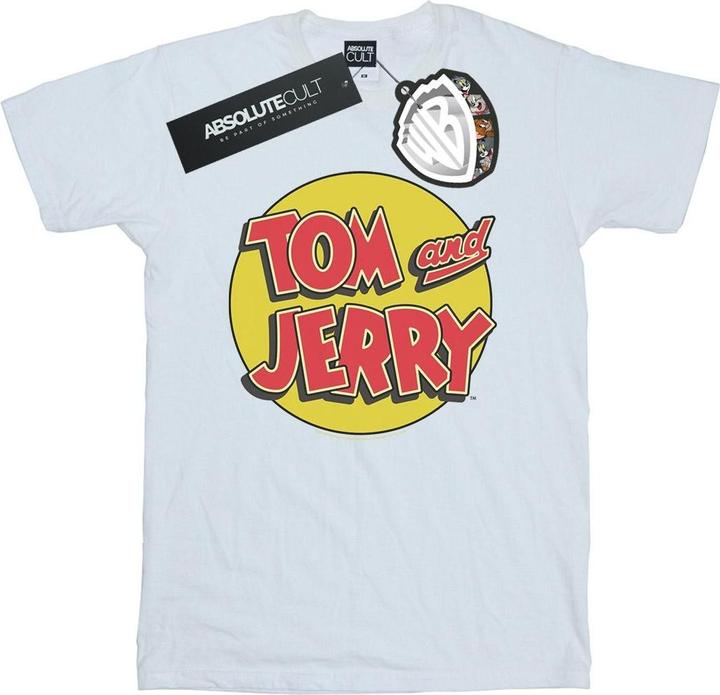Immagine prodotto Tom & Jerry Circle Logo Maglietta Uomo (XL)