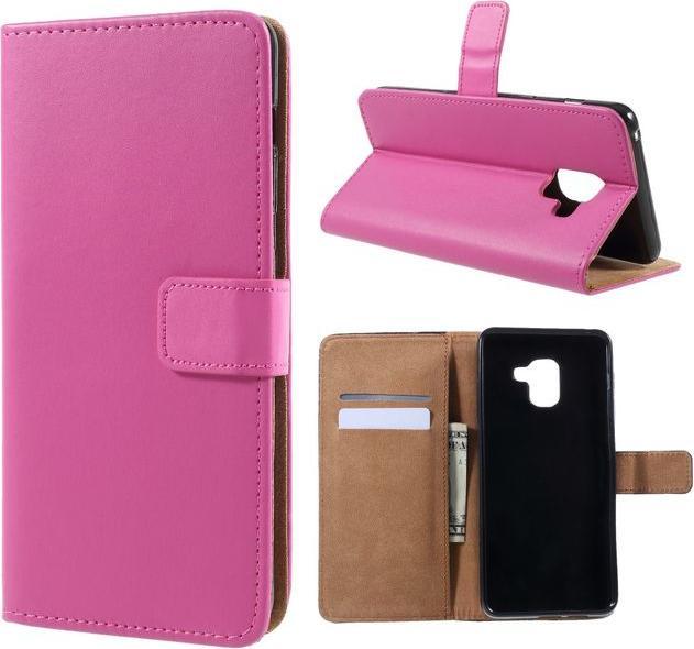Produktbild MU Classic Leder Bookcover Hülle (Samsung Galaxy A8 (2018))
