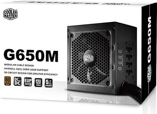 Image du produit Cooler Master G650m (650 W)