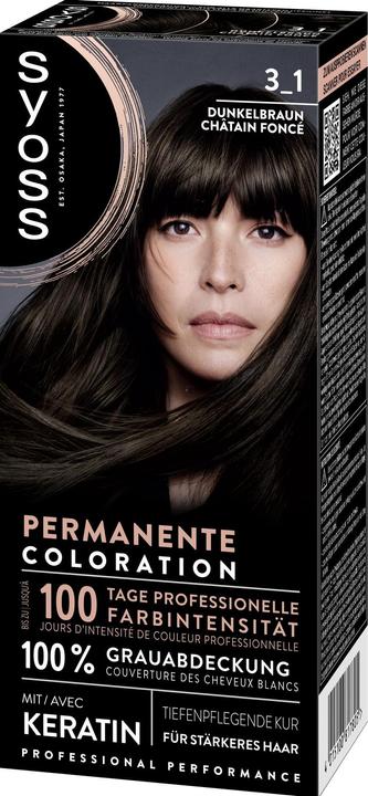 Actual product image Syoss Coloration (3 1 Dark brown)