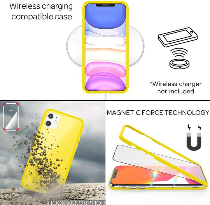 Image du produit Nalia Couverture en verre à 360 (Apple iPhone 11)