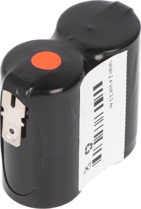 Actual product image AccuCell Emergency lighting battery F1x2 Sub-C with Faston connection on the side, Zumtobel 04797088 (1 pcs., 3000 mAh, Battery + charger)