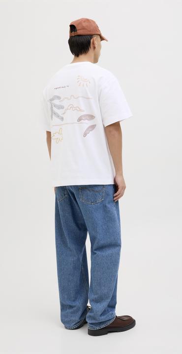 Produktbild Jack & Jones Rückenprint Rundhalsausschnitt T-shirt T-shirt (S)