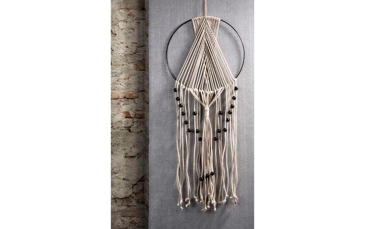 Immagine prodotto Glorex Corda di lana macramé tessuta 3 mm, 250 g, verde oliva (85 m)