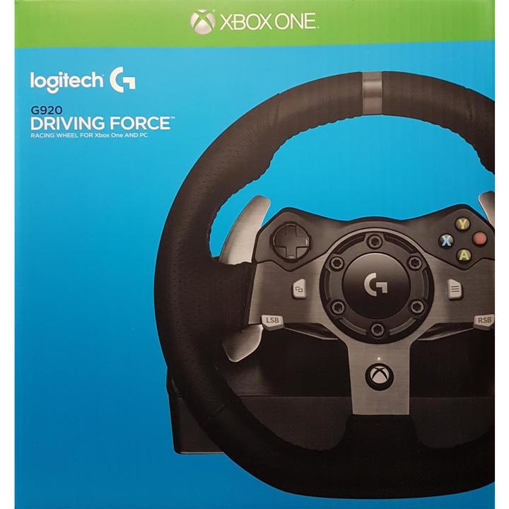 Actual product image Logitech G G920 Driving Force (Xbox, PC) (PC, Xbox One X, Xbox Series X, Xbox One S, Xbox Series S)