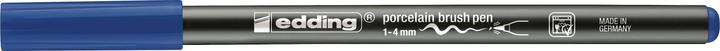 Produktbild Edding Porzellan Pinselstift 4200 (Stahlblau, 4 mm, 1 x)