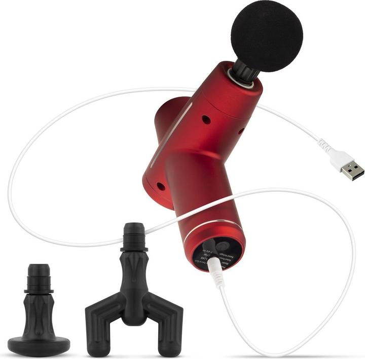 Actual product image Teazers Massage Gun - Red