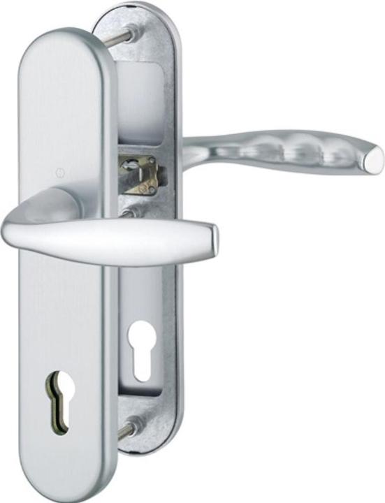 Actual product image Hoppe Protection set New York 1810H/3331/3410 Aluminium F1 92 mm 67-72 mm (Door handle)