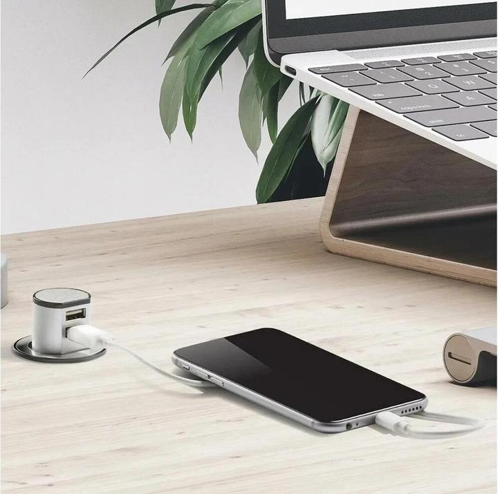 Produktbild Max Hauri Mini Pop-UP Charger (2 x, USB-A, 2 m)