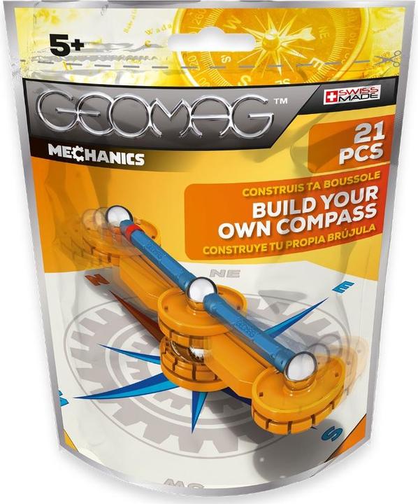 Geomag Mechanics maak je eigen kompas - Neodymium-Magnetspielzeug (e)