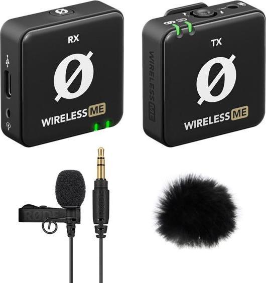 Produktbild RØDE Wireless ME mit Lavalier GO und Windschutz