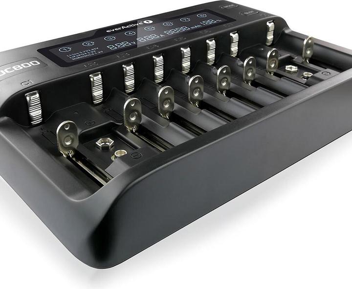 Immagine prodotto Everactive UC800 (1 pz., C, 9V Block, AAA, AA, Caricabatterie senza batteria)